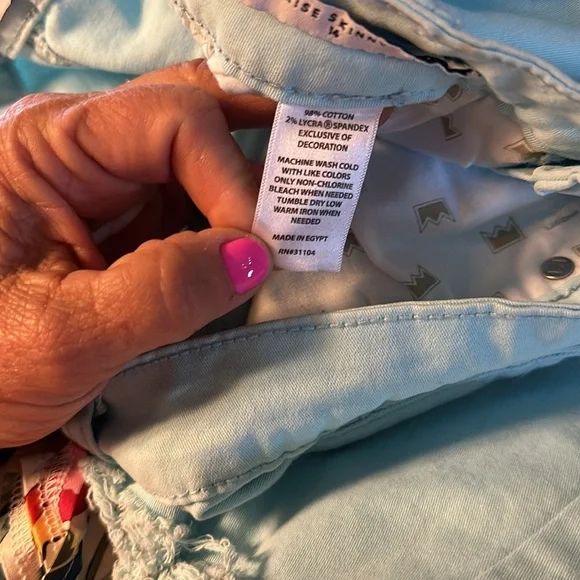 Crown and Ivy High rise Skinny Crop Pants - Picture 4 of 4